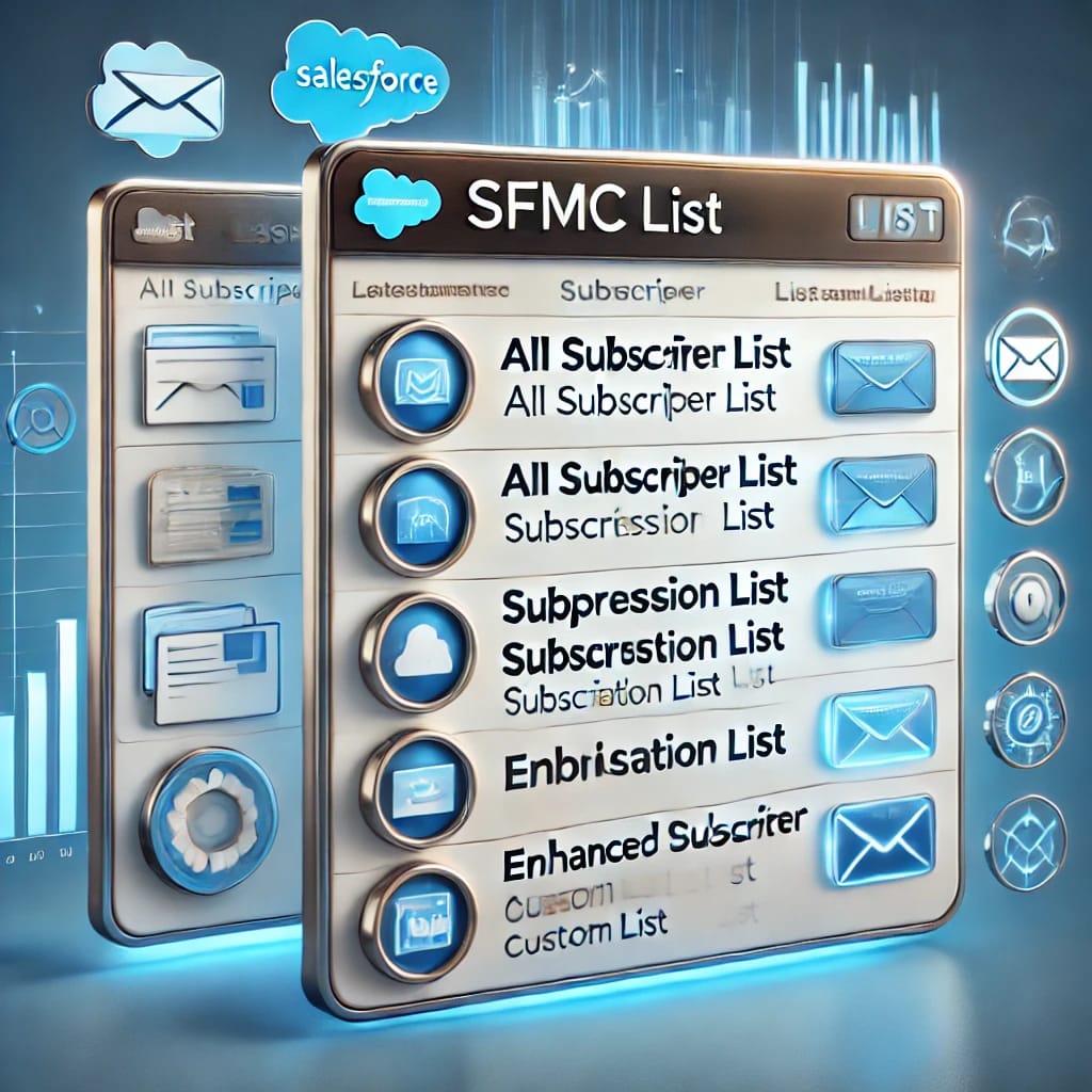 List in Salesforce Marketing Cloud (SFMC)